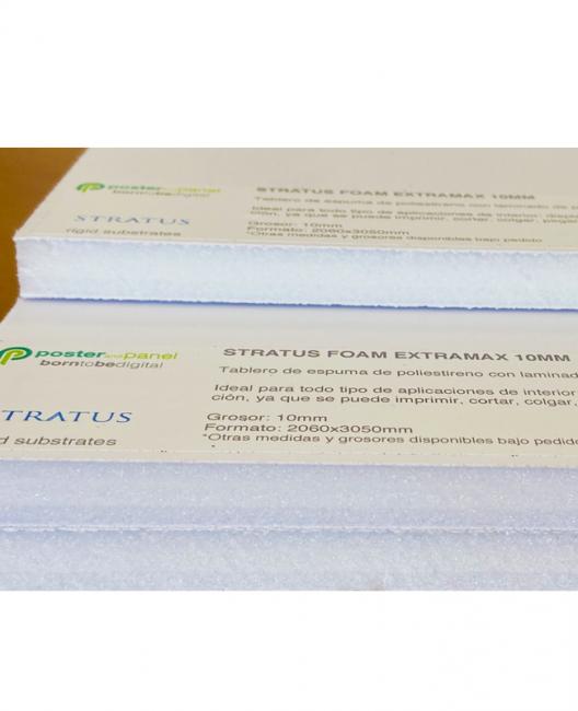 Craft - Lámina de espuma de PVC de 24 x 48 pulgadas, color blanco, 0.472 in  de grosor, se utiliza en letrero/pantalla, impresión digital y de